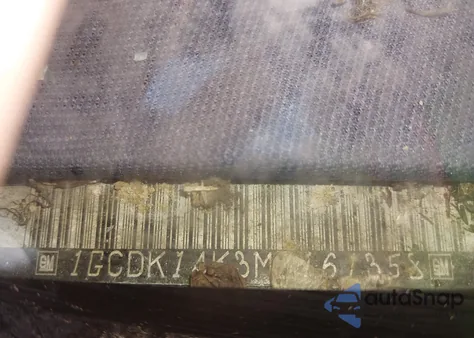 1991 Chevrolet Gmt-400 K1500 from USA, damaged, VIN 1GCDK14K3MZ161358